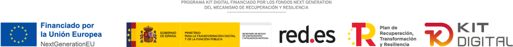Programa Kit Digital - Financiado por la Unión Europea - NextGenerationEU - Plan de Recuperación, Transformación y Resiliencia - España Puede